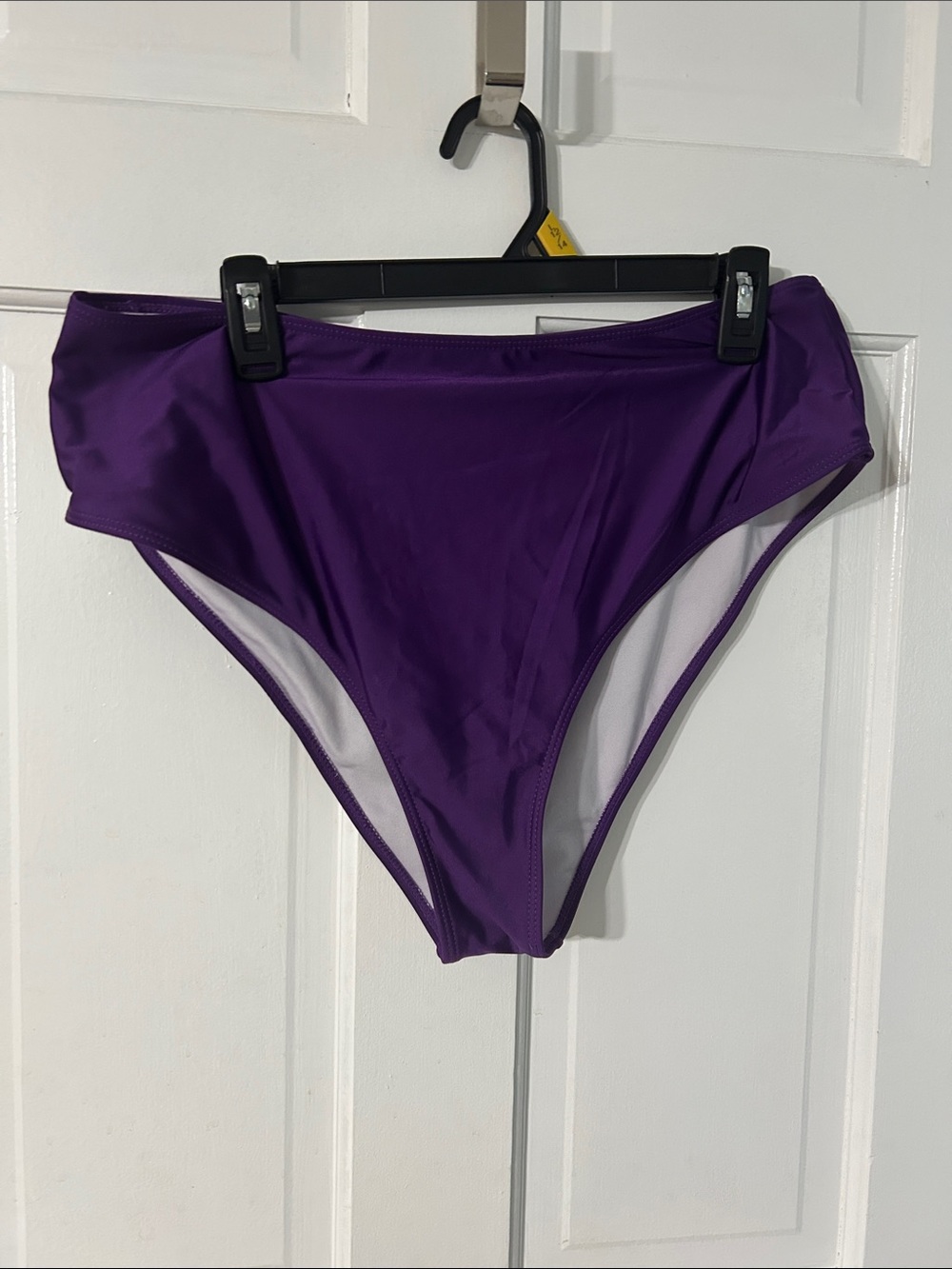 SHEIN Purple High Waist Bikini Bottoms